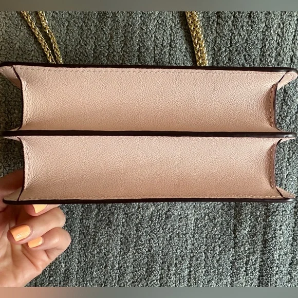 Strathberry East West Mini in Soft Pink - Picture 9 of 10